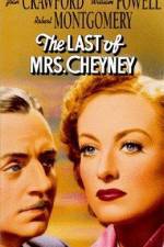 Watch The Last of Mrs Cheyney Solarmovie