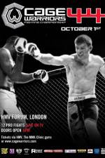 Watch Cage Warriors 44 Solarmovie