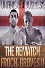 Watch Carl Froch vs George Groves II Solarmovie