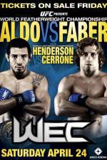 Watch WEC 48 Aldo vs Faber Solarmovie