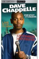 Watch Dave Chappelle For What It's Worth Solarmovie
