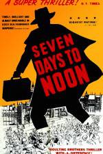 Watch Seven Days to Noon Solarmovie