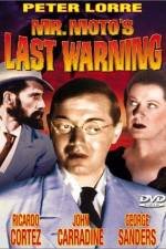 Watch Mr Moto's Last Warning Solarmovie