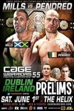 Watch Cage Warriors 55  Facebook Prelims Solarmovie