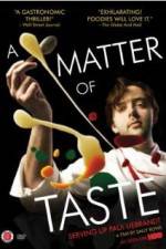 Watch A Matter of Taste: Serving Up Paul Liebrandt Solarmovie