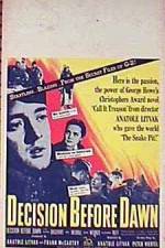 Watch Decision Before Dawn Solarmovie