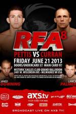 Watch RFA 8: Pettis vs. Pegg Solarmovie