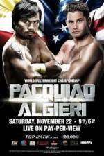 Watch Manny Pacquiao vs Chris Algieri Solarmovie